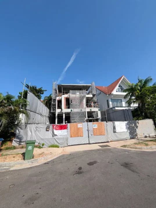 Raglan Grove construction progress, photo 1